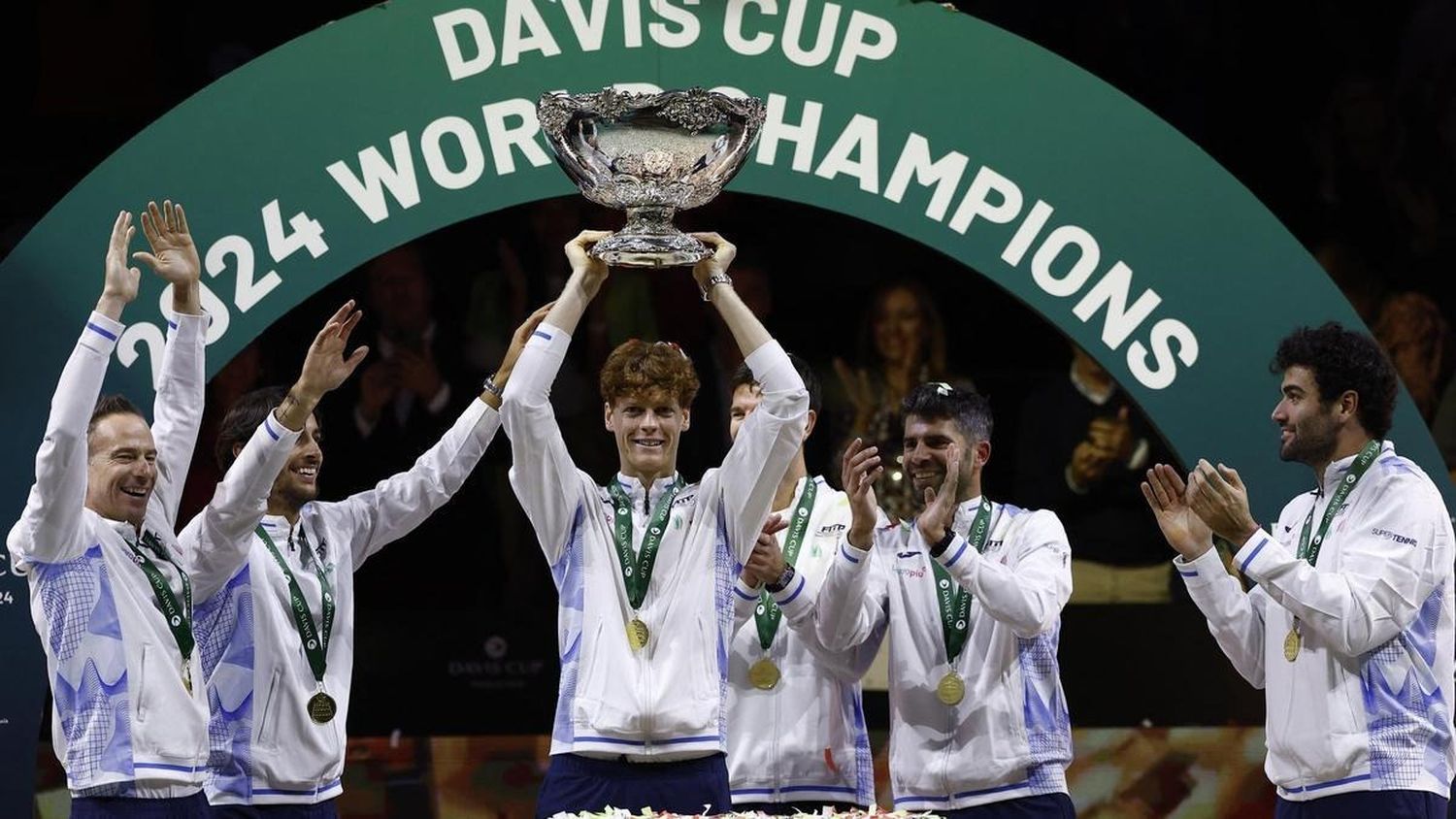 Italia campeón de la Copa Davis 2024