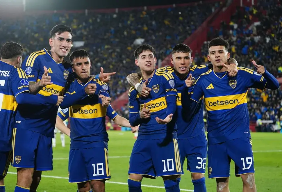 Boca remontó y se floreó ante Recoleta por los octavos de la Copa Sudamericana 2026