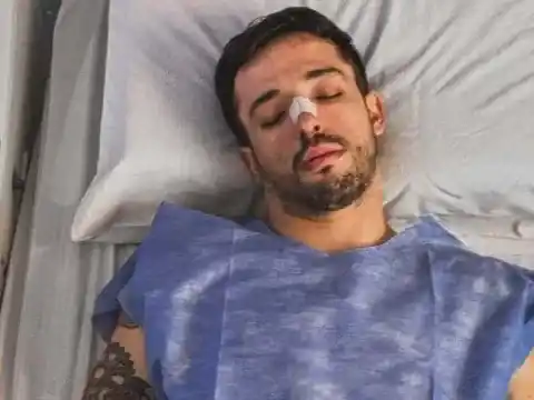 El posteo de “Maligno” Torres tras su cirugía