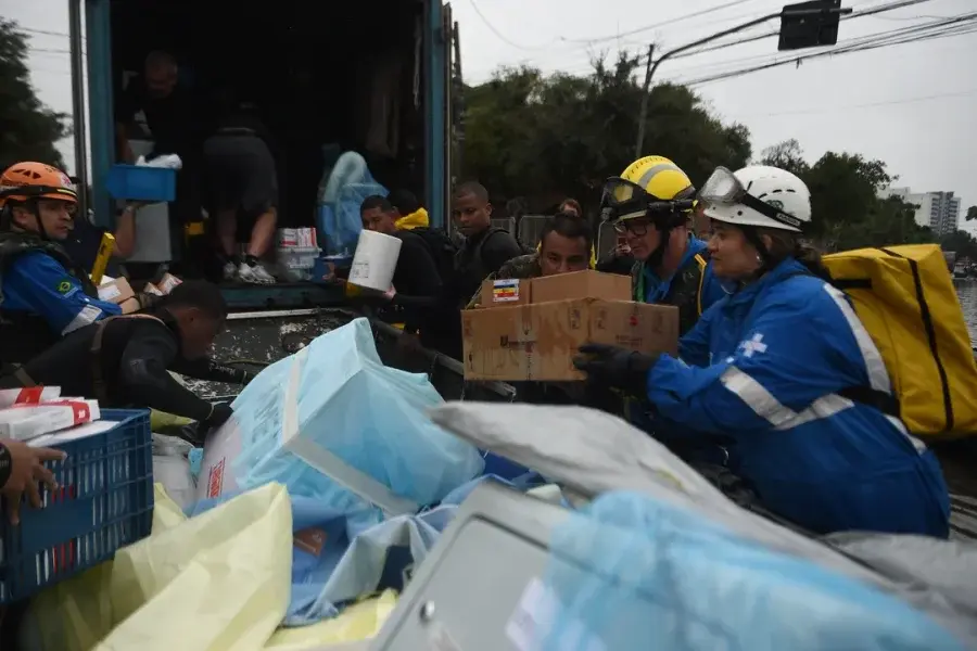 Brasil: el exceso de lluvias causó temblores y pánico en Caixas do Sul