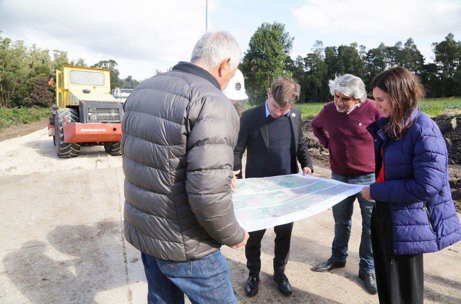 Axel Kicillof y Fernanda Raverta recorrieron las obras de la Circunvalación de Mar del Plata