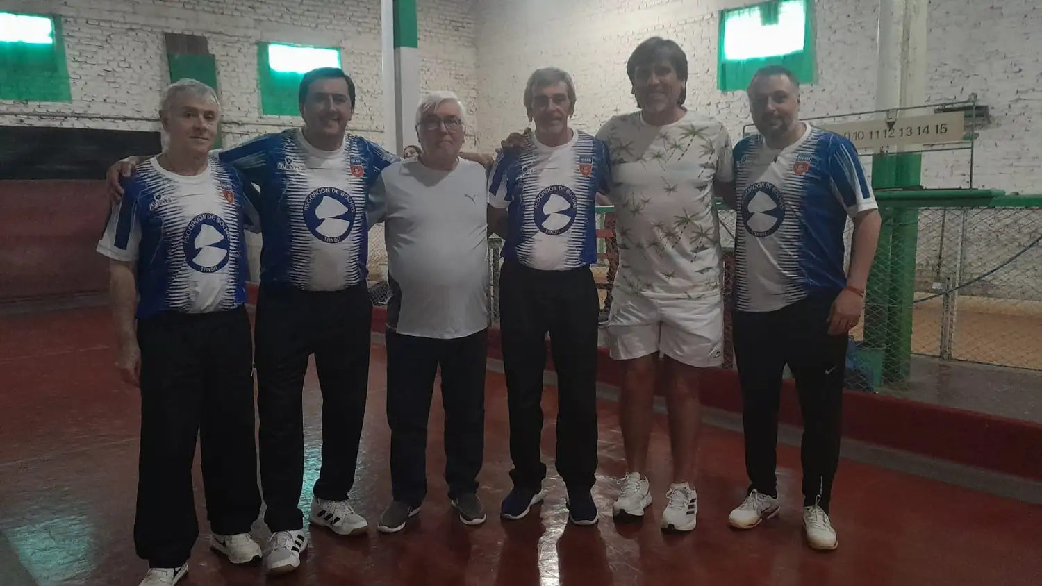 Varenna, Bronzovich, Néstor Bellver, Gogna, López y Alejandro Bellver.