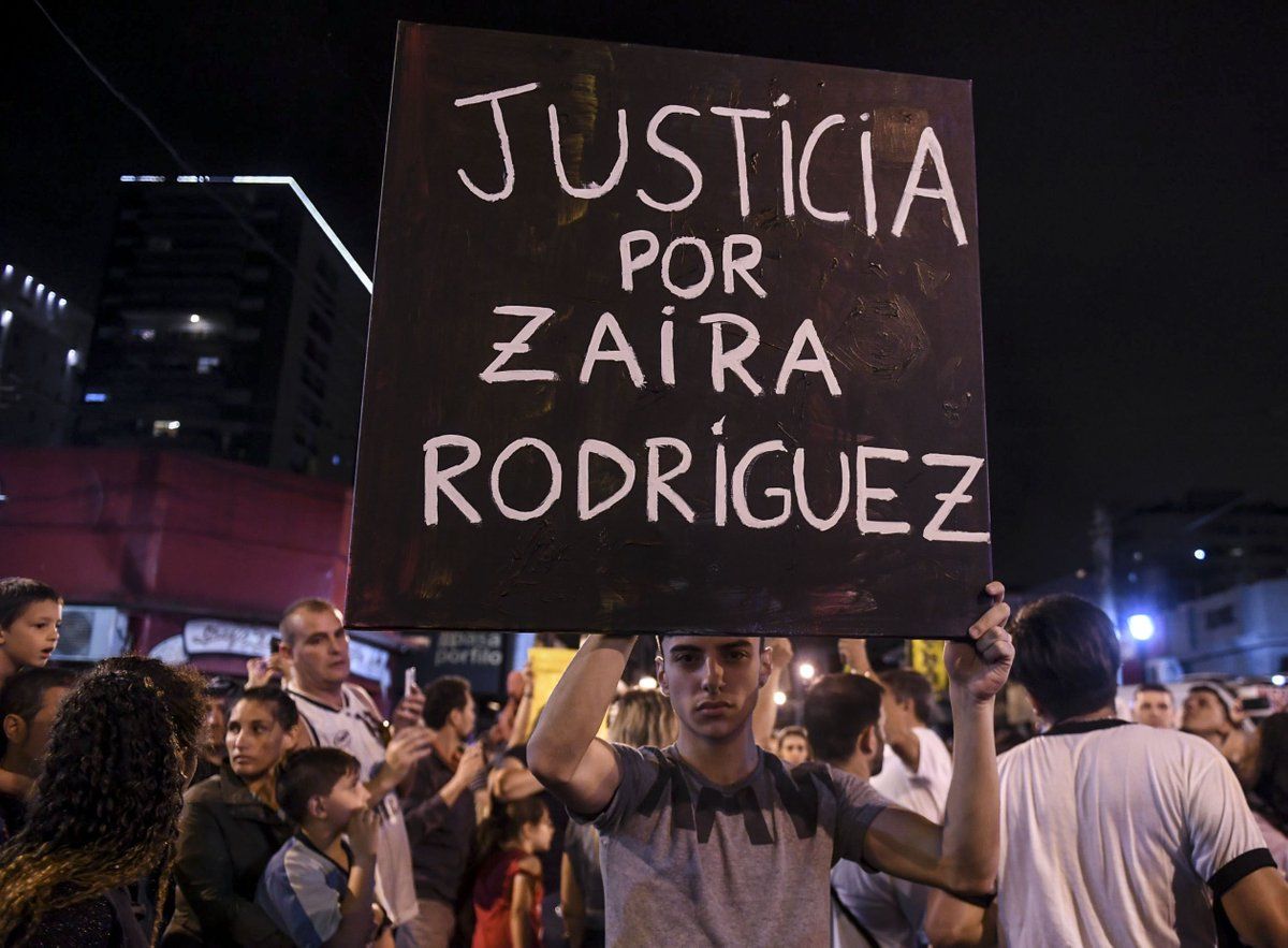 Multitudinaria marcha por Zaira en Villa Ballester: Apuntaron contra los jueces