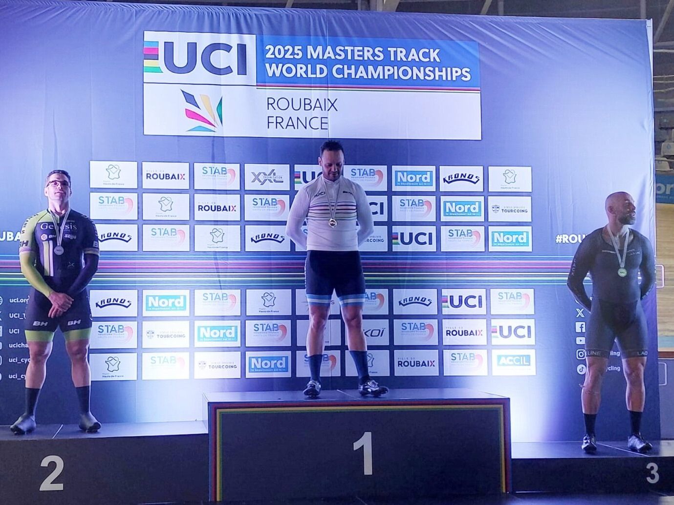 Segunda medalla de oro para el rafaelino Lucas Peretti en el Mundial Master.Foto:Todo a Pulmón