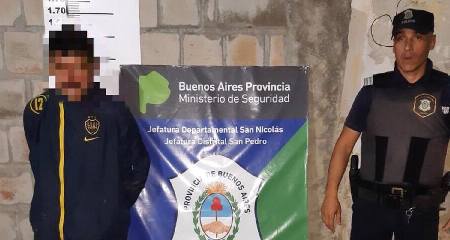 Lastimó a su padre con un cuchillo y la familia logró reducirlo