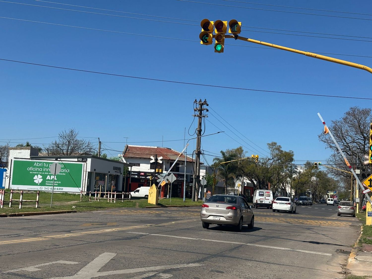 Intersección Av Sta Fe y Av Italia