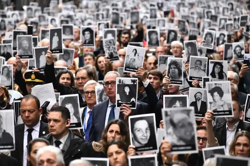 El acto por el aniversario del atentado se realizó ante la presencia del presidente Javier Milei.