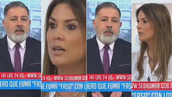 Fuerte cruce entre Doman y Úrsula Vargues por las declaraciones de Mario Teruel sobre la marihuana