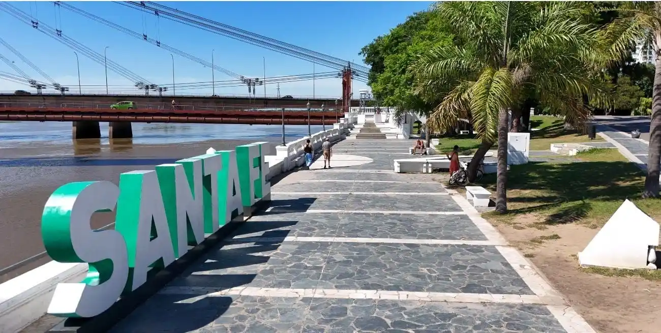 El incidente ocurrió en el sector de las letras corpóreas. Foto: archivo El Litoral