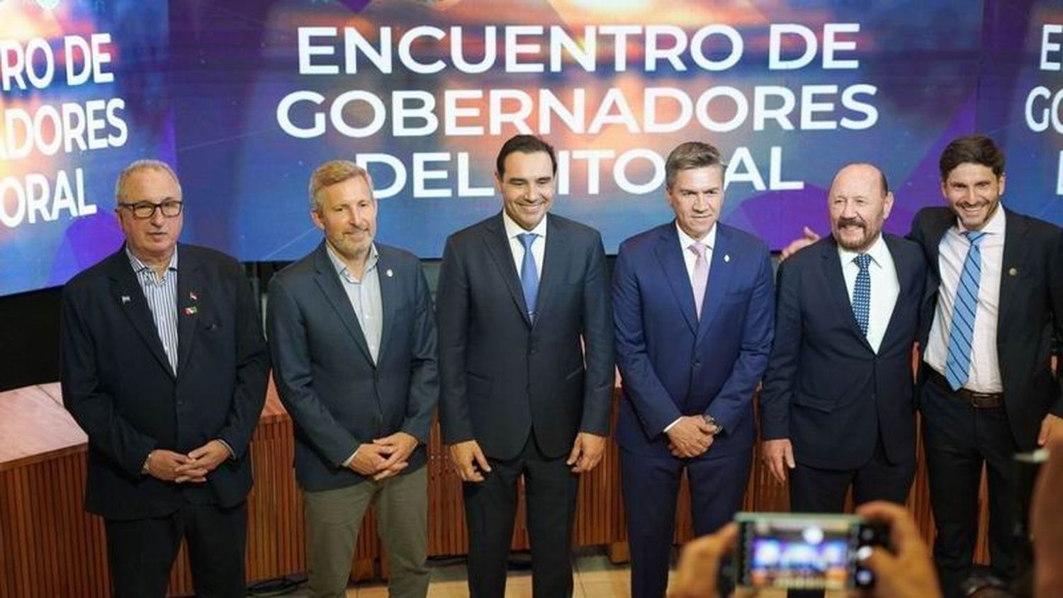 Seis gobernadores del Litoral acordaron avanzar con 
la integración regional y la defensa del federalismo