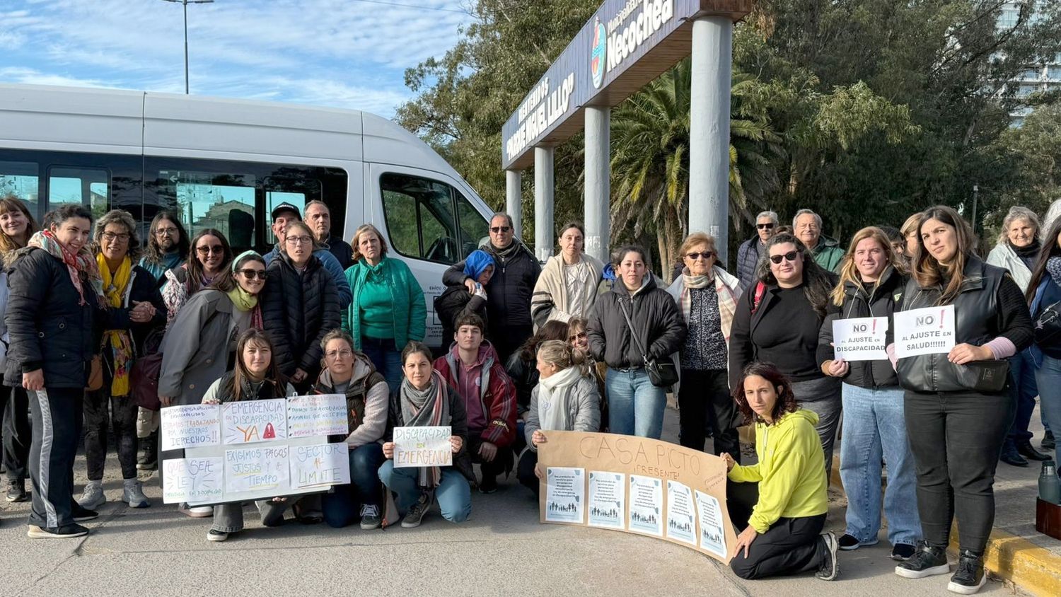 Discapacidad: prestadores se movilizaron para visibilizar la crisis que sufre el sector