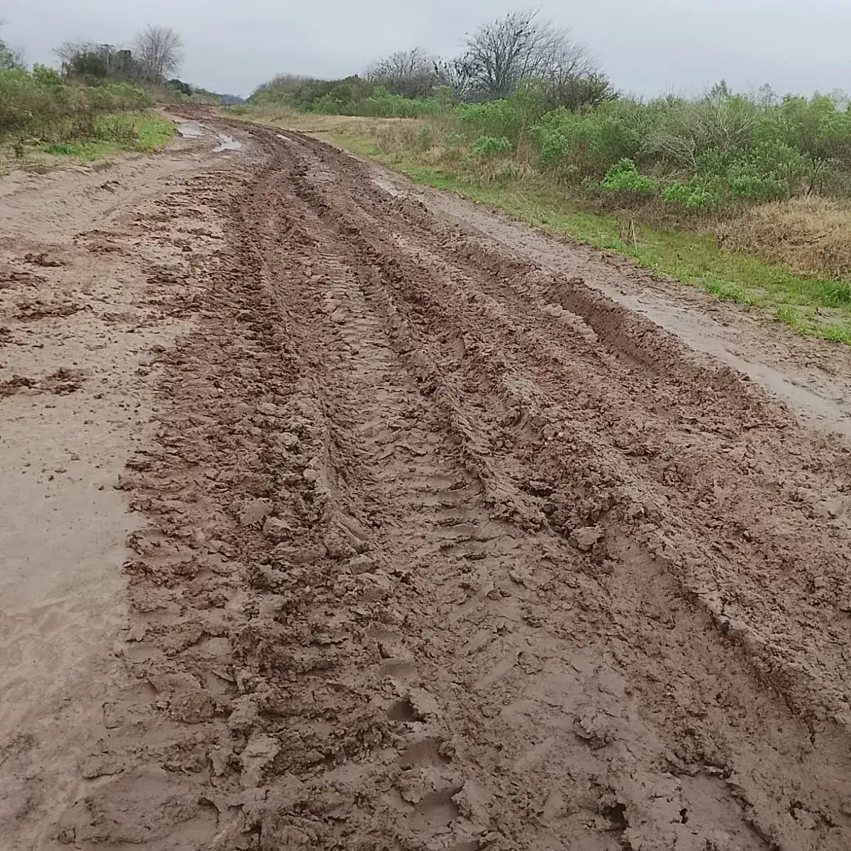 Vecinos de Aldea Asunción juntan firmas y exigen la urgente reparación de la Ruta Provincial N° 16