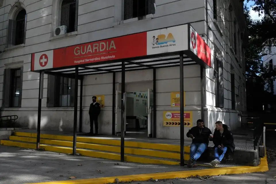 Antonio Alejandro Mirabó fue internado en el Hospital Rivadavia.