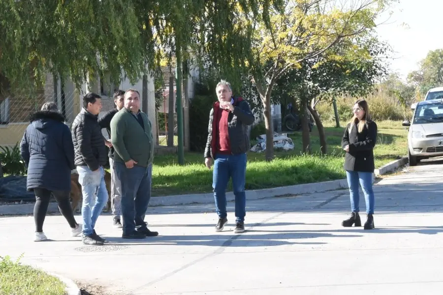 Culminó la obra de pavimento en barrio Villa del Parque