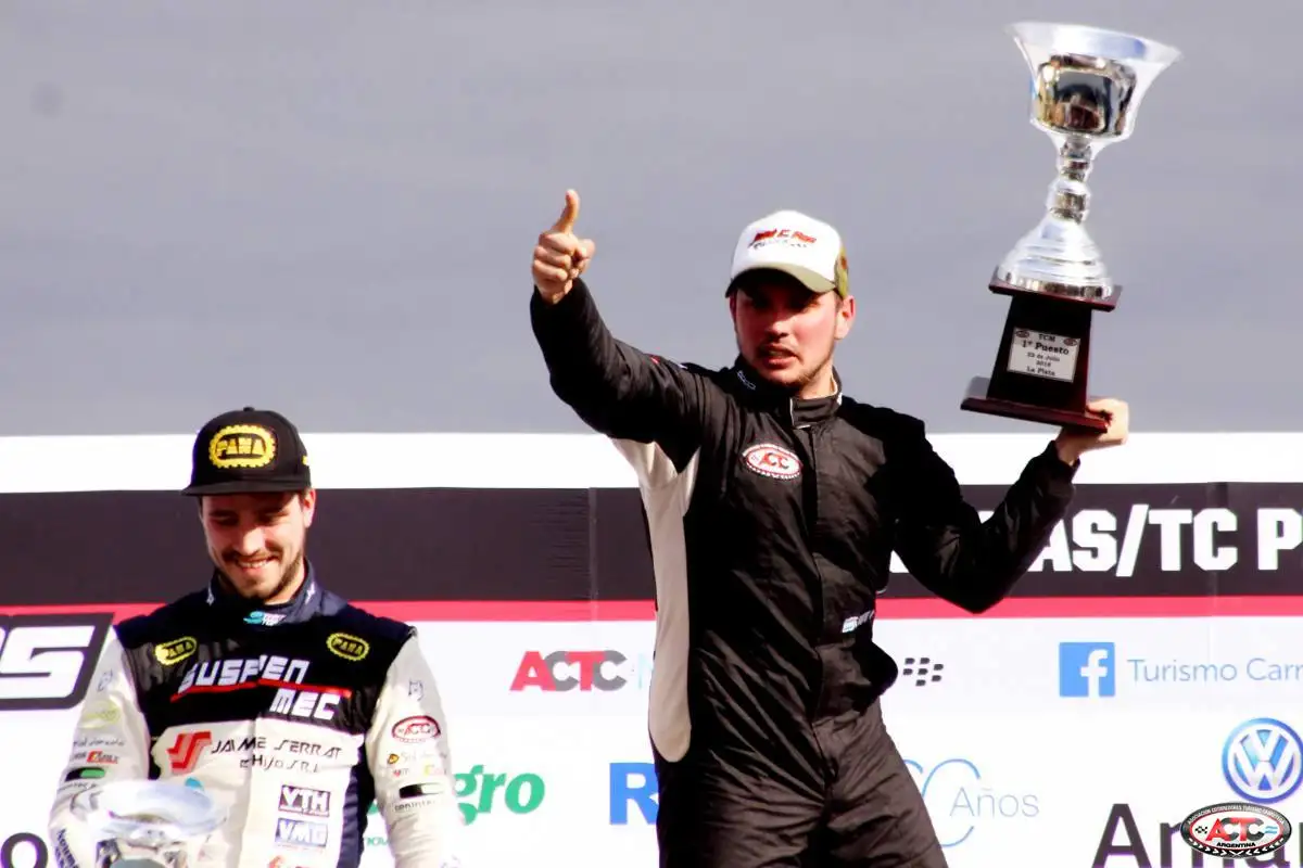 En La Plata, Bortot  logró su primer triunfo