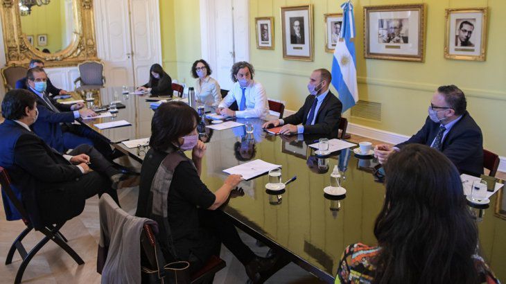 Nueva reunión del gabinete económico en Casa Rosada
