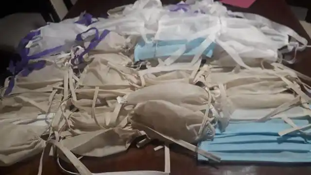 Convocatoria para realizar barbijos
