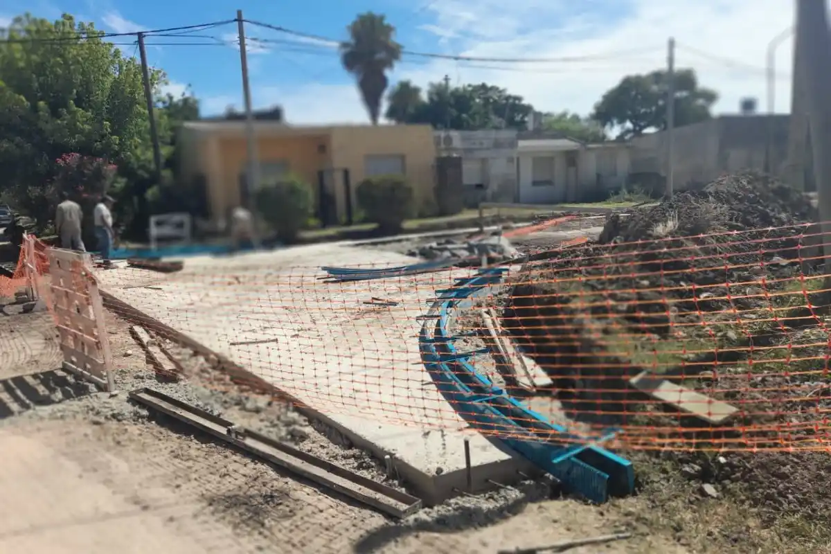 Se realizan obras en varias calles de distintos barrios de la ciudad