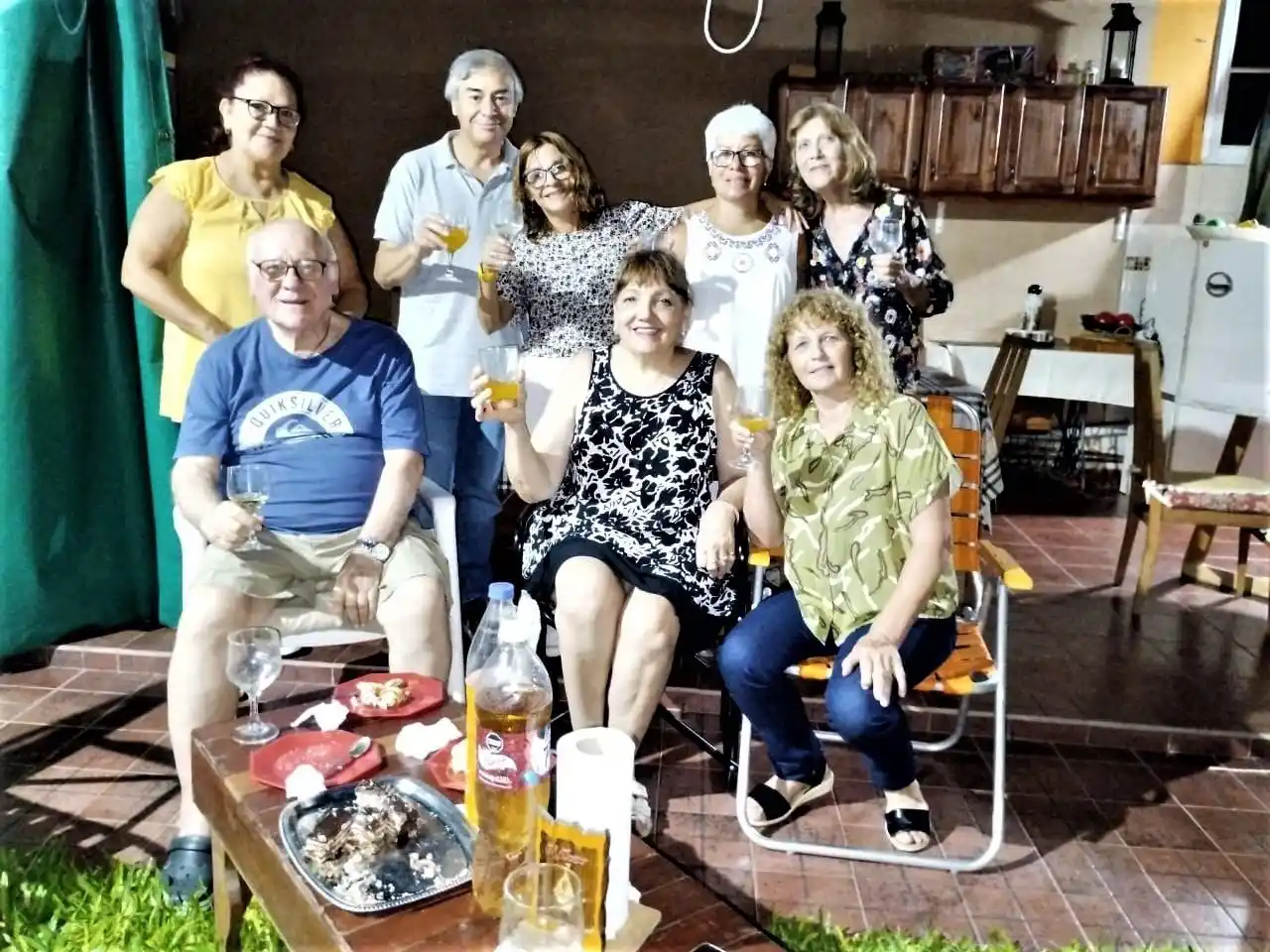 Históricos de LT27 celebraron con una visita sorpresa a Enrique “Curruco” Antón