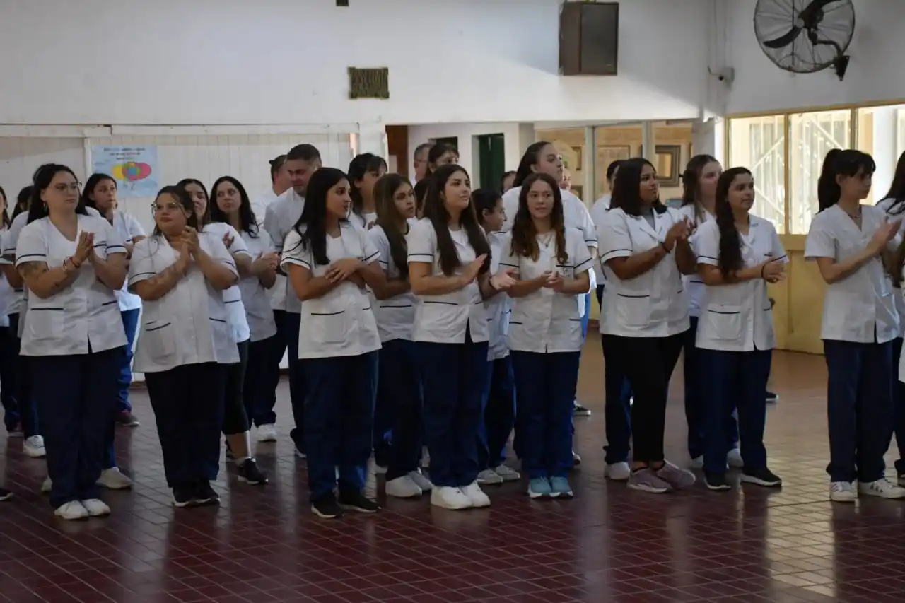 La Tecnicatura Superior en Enfermería Profesional funciona en el Centro Educativo 2 de Abril