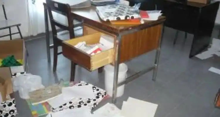 Otra vez destrozos en la Escuela Nº 47