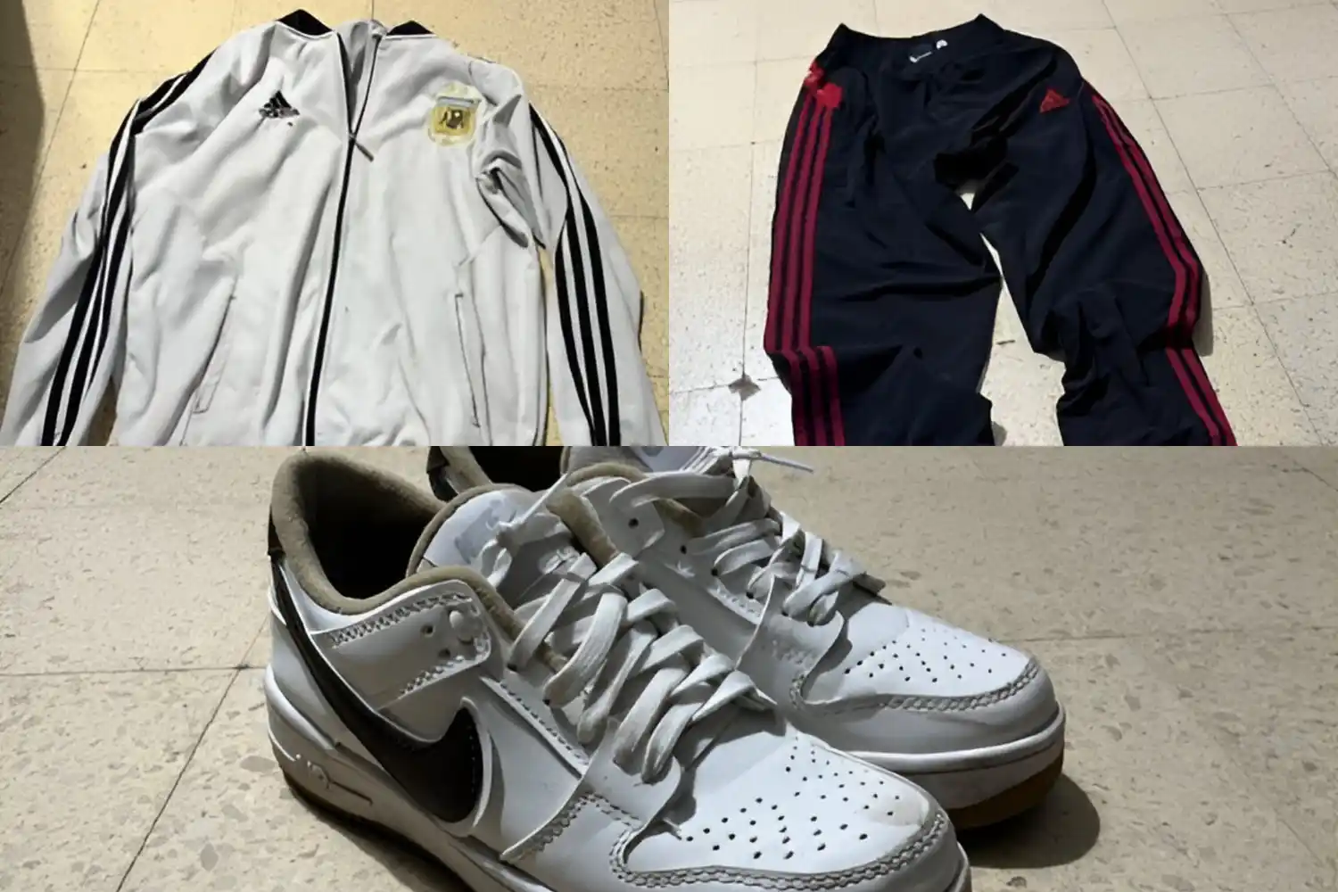 La ropa secuestrada coincide con la que llevaba puesta uno de los delincuentes.