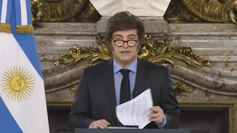 Con una nueva y fuerte defensa del equilibrio fiscal, Javier Milei dijo que “lo peor ya pasó”