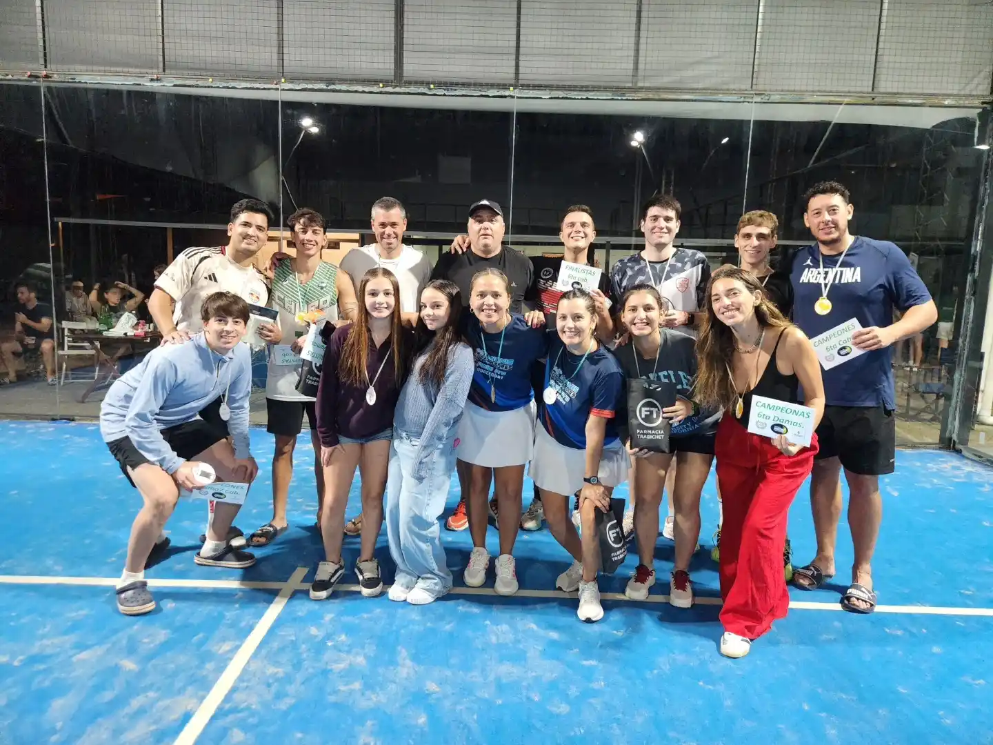 Con amplia participación se disputó la primera fecha del Circuito de Pádel Gualeguay