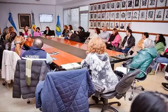 Durante el encuentro, las autoridades realizaron una evaluación sobre las políticas del Ministerio implementadas en el distrito.