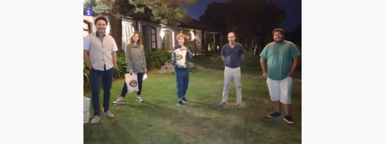 Reconocen a artistas que están filmando una nueva serie en Tandil