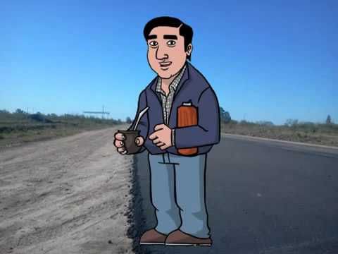 El Intendente de Villaguay tiene su propio dibujo animado