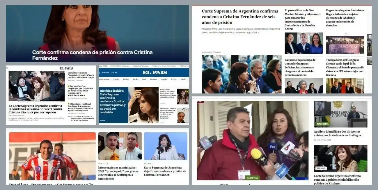 La noticia se replica en los periódicos digitales del mundo.