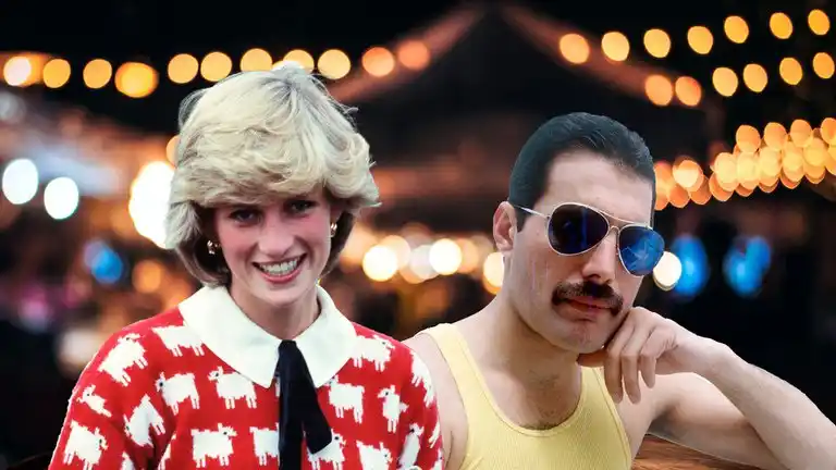 La inolvidable noche en que Freddie Mercury disfrazó a Lady Di
