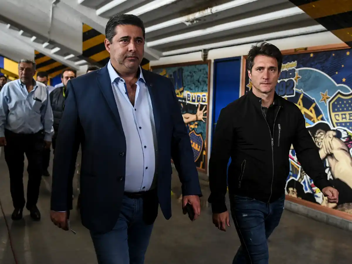 Angelici: “El club decidió hacer un cambio"