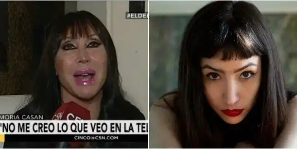Moria Casán habló sobre la foto hot de Sofía Gala