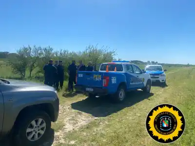 Victoria: tras un intenso operativo, la Policía localizó con vida a un hombre que era buscado