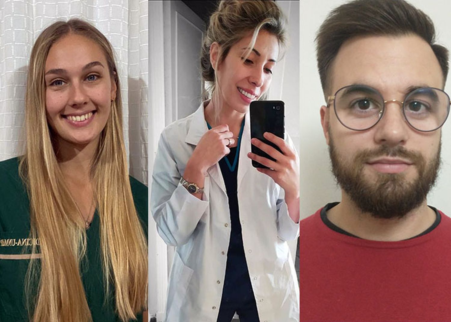 Tres de los egresados de Medicina en Mar del Plata son necochenses