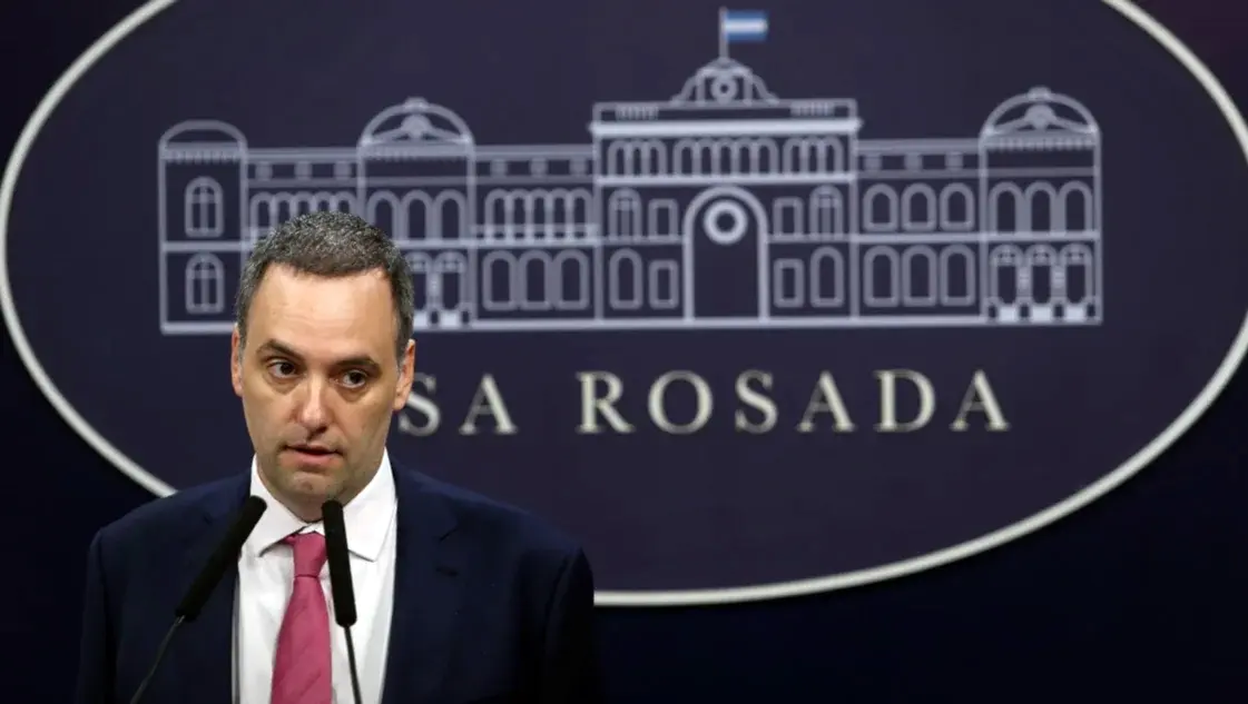 El vocero presidencial, Manuel Adorni.