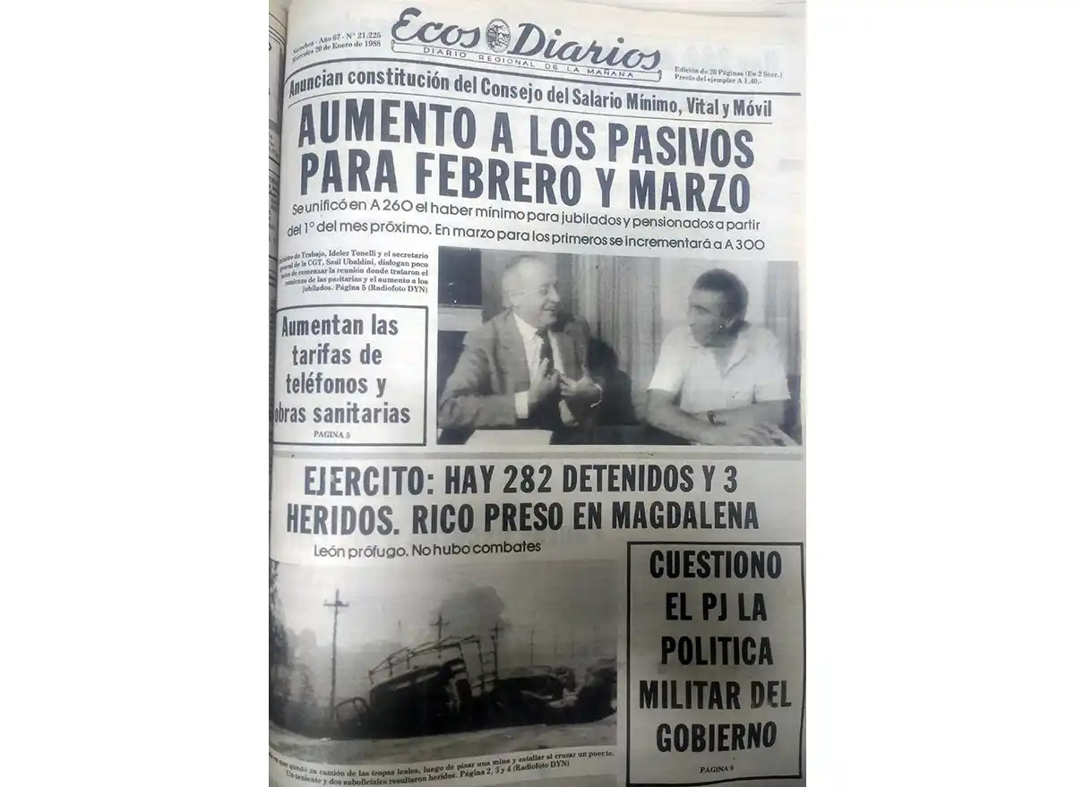 Miércoles 20 de enero de 1988