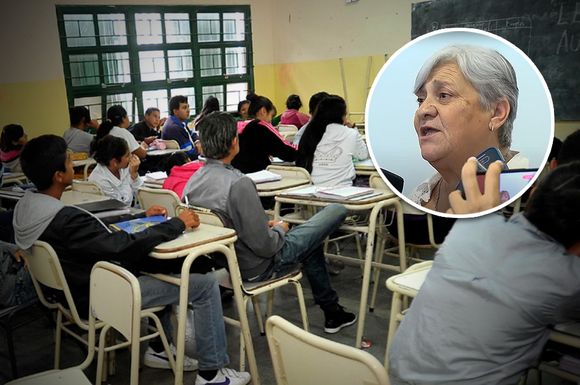 “Tenemos alrededor del 70% de repitentes en la región; este año vamos a trabajar muy firme con los alumnos”