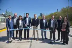 Frigerio inauguró el Desvío de Tránsito Pesado en Larroque