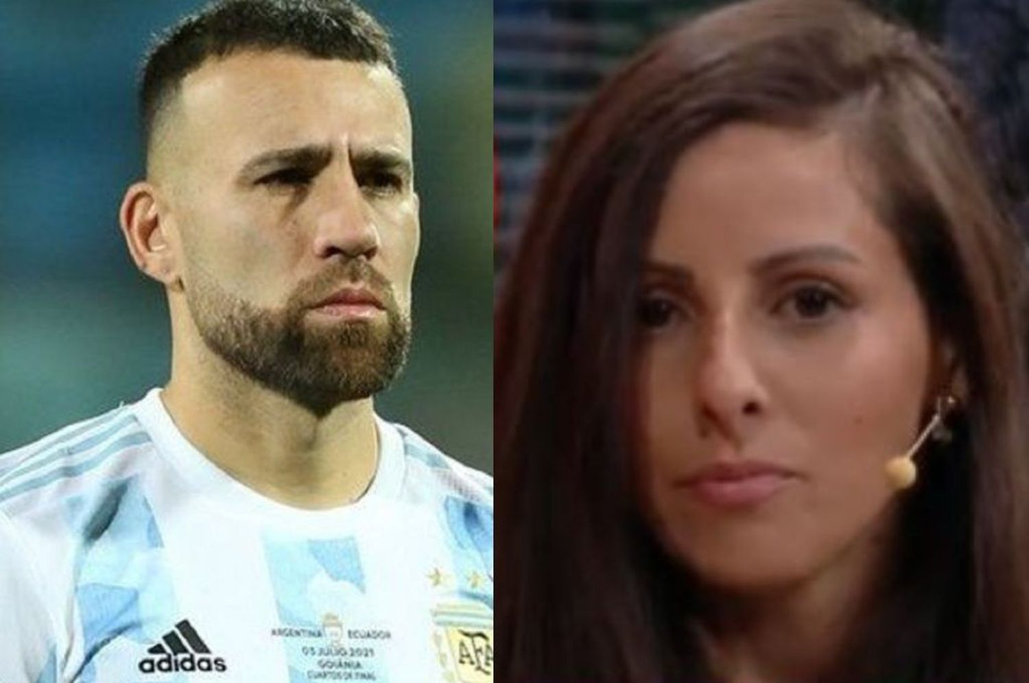 Nicolás Otamendi le colocó un bozal legal a su ex tras una denuncia en su contra