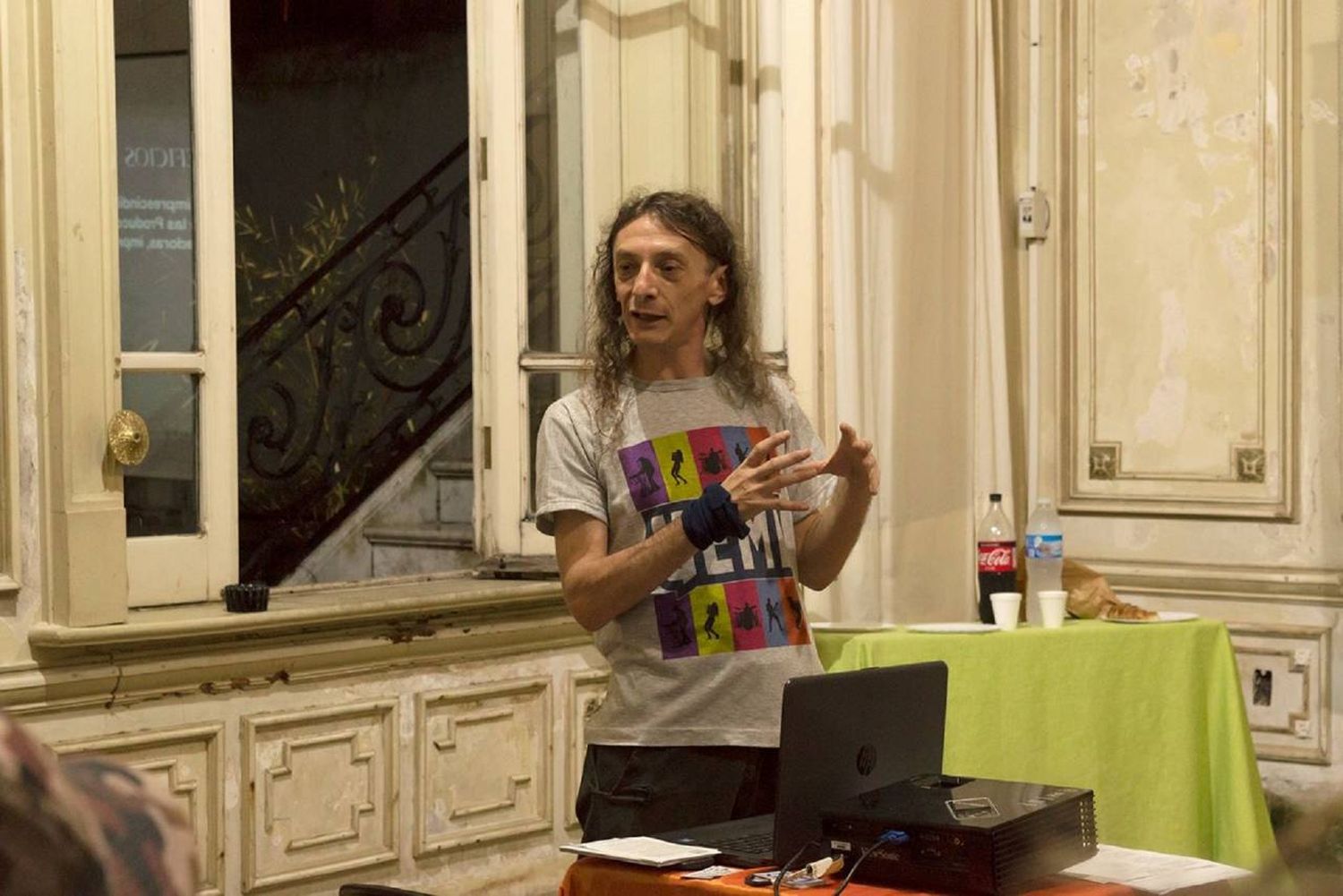 Se realizó la segunda charla del ciclo Tejido Circular