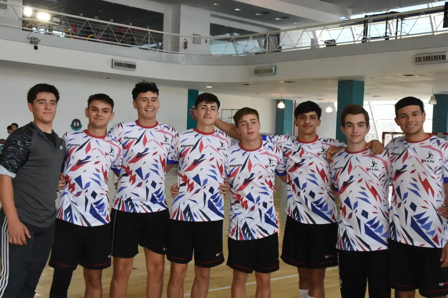 Los tandilenses formaron parte del subcampeón argentino.