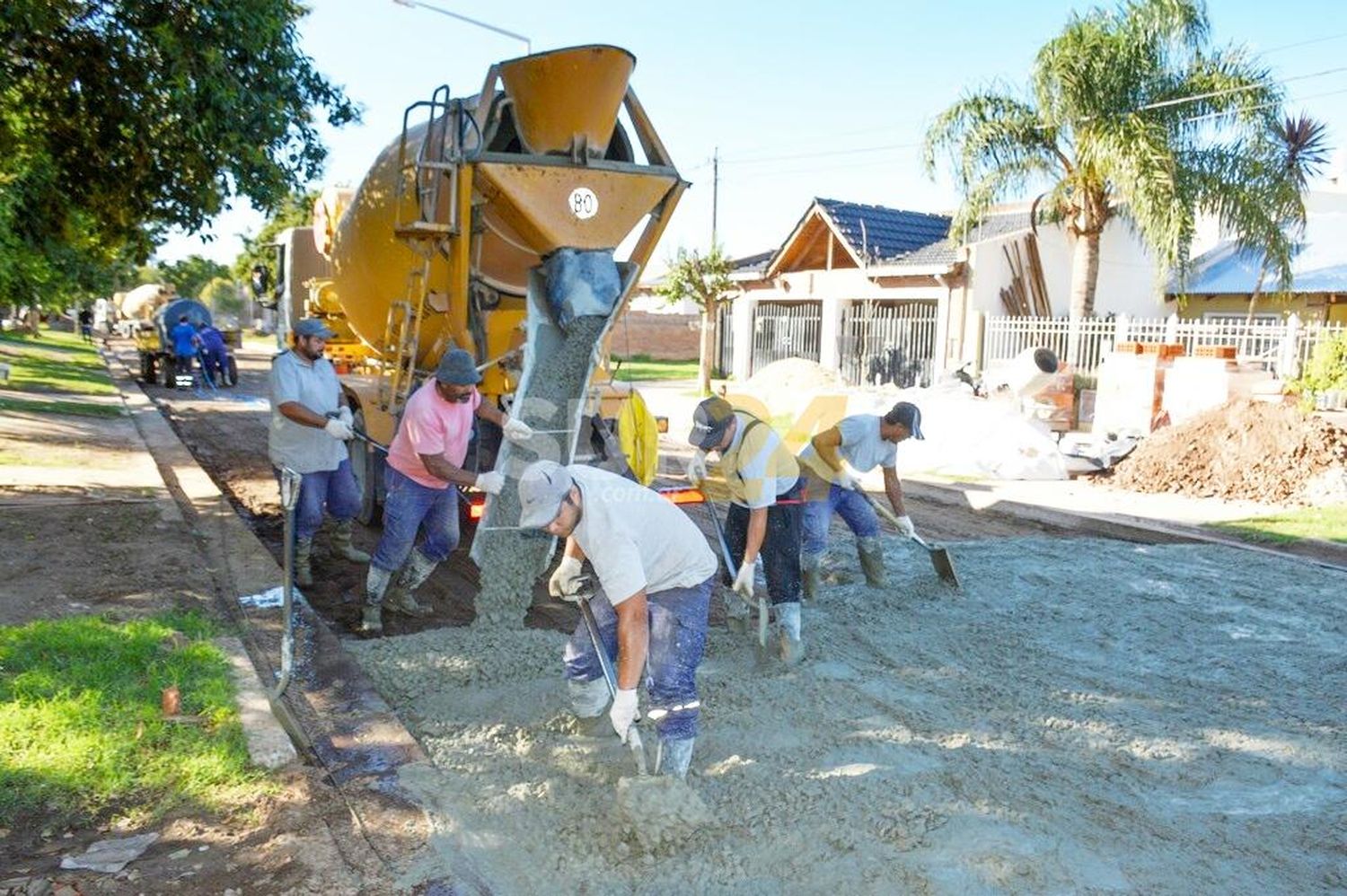 El Municipio de Venado Tuerto activa obras en el barrio Malvinas Argentinas