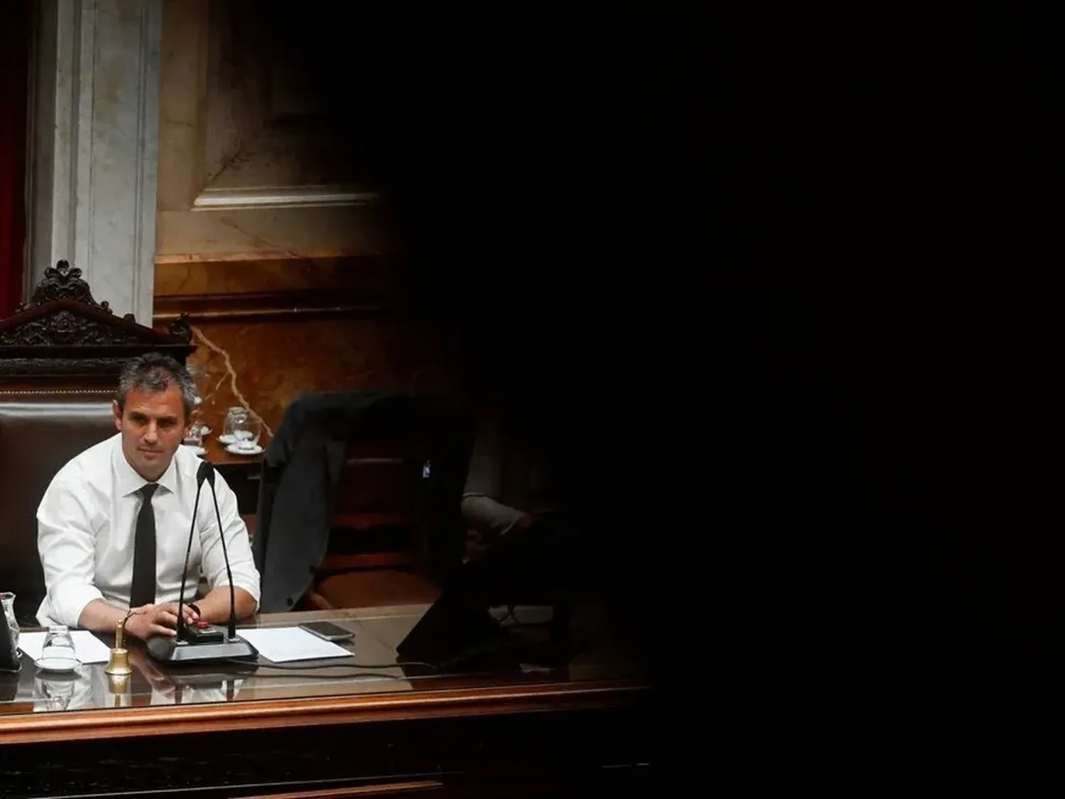 La oposición quiso destrabar la presidencia de la comisión Libra, pero Menem le puso un freno y quedó pendiente. Foto: Reuters / Mariana Nedelcu.