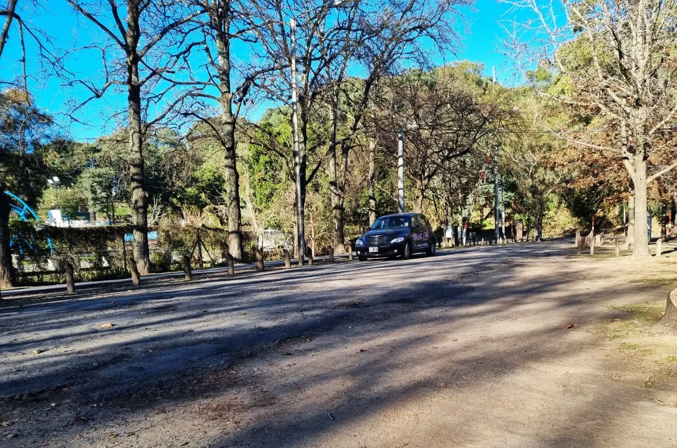 El Lilímóvil paseando por el Paseo Público.