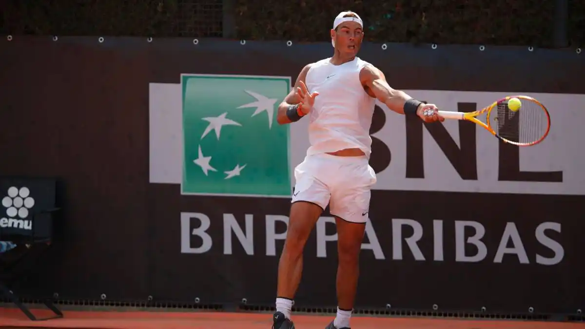 Nadal reapareció con  una aplastante victoria