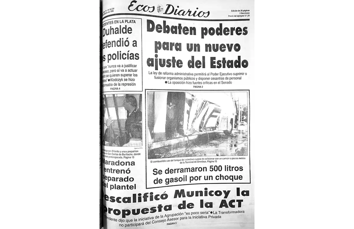 Jueves 22 de febrero de 1996