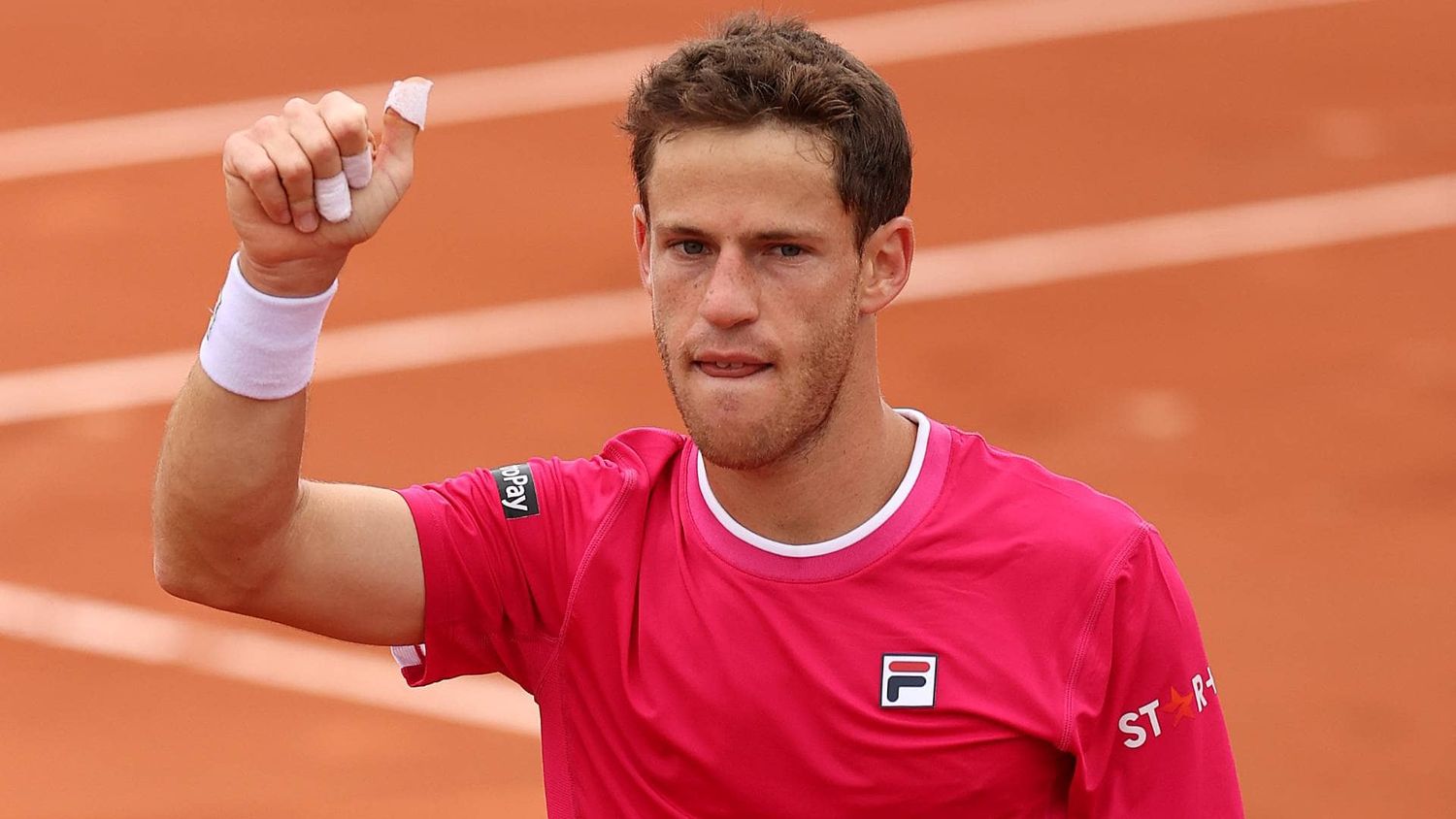 Schwartzman avanzó tras una gran remontada